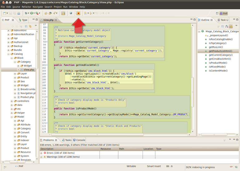 Eclipse for PHP-Developers mit EditoBox-Plugin